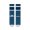 Stance Mens New Classic Crew Comfort Boyd 4 Cotton Socks Indigo