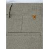 Farah Classic Hopsack Frogmouth Pocket Straight Leg Trouser Olive