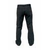 Duke London Mens Original Fit Zip Fly Enzyme Washed Bedford Cord Black