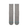 Stance Mens New Classic Crew Comfort Icon Anthem Socks Heather Grey