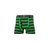 Crosshatch 2 Pack Deckster Branded Designer Boxer Trunks Underwear Green