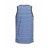 Jack & Jons Mens Designer Striped Branded Craig Tank Vest Victoria Blue