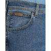 Wrangler Texas Mens New Stretch Regular Fit Authentic Jeans Stonewash Blue