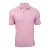 Farah Mens New Casual Cove Plain Polo Shirts Pink