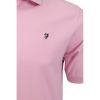 Farah Mens New Casual Cove Plain Polo Shirts Pink