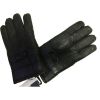 Mens Thinsulate New Premium Fur Lined Real Leather Gloves Black