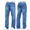 Smith & Jones Mens Furio Straight Leg Jeans Light Wash