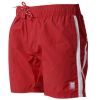 Crosshatch Mens Designer Brekkon Swimming Trunks Shorts Barbados Cherry