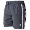 Crosshatch Mens Designer Brekkon Swimming Trunks Shorts Dark Shadow