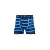 Crosshatch 2 Pack Deckster Branded Designer Boxer Trunks Underwear Blue